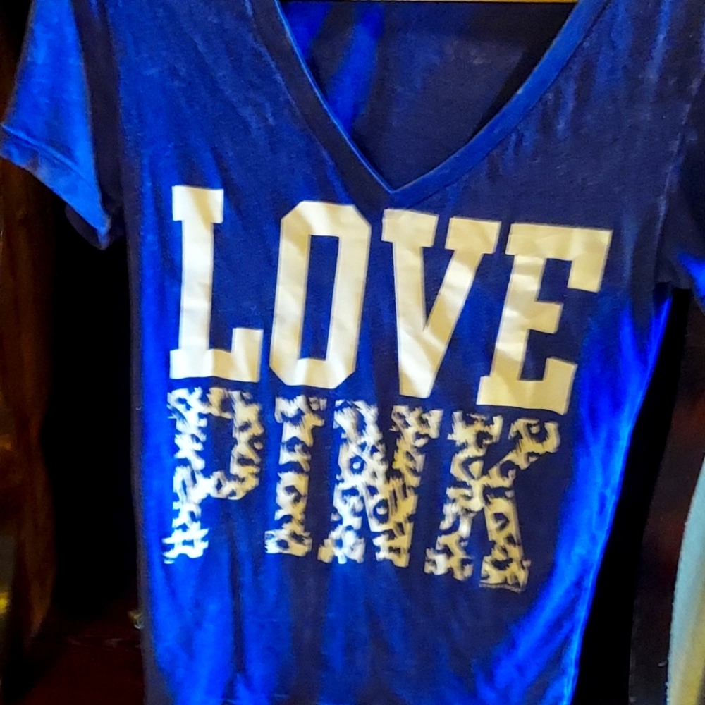 Pink Victoria's secret T-shirt